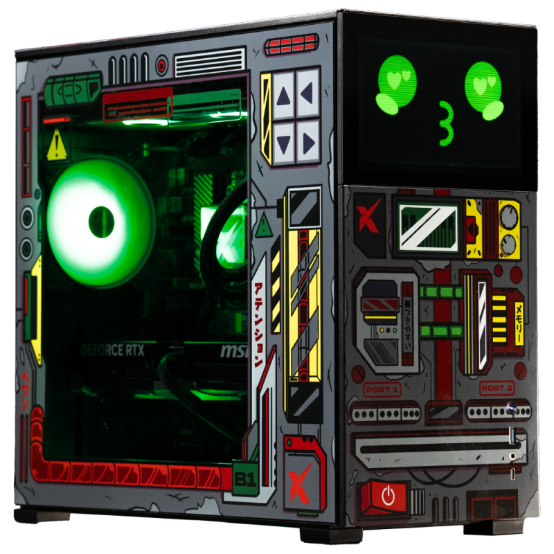  ROBOT XEN BLACK RTX 5080 + R7 9800X3D 