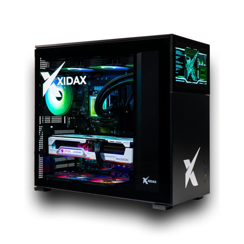  X-6 RX 9070XT + i7 14700KF XEN BLACK SCREEN 