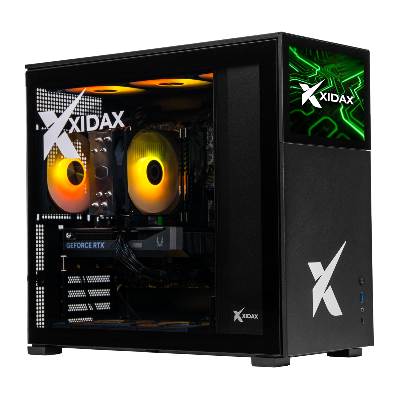  X-2 RTX 5060Ti + I5-14400F Xen Black LCD 