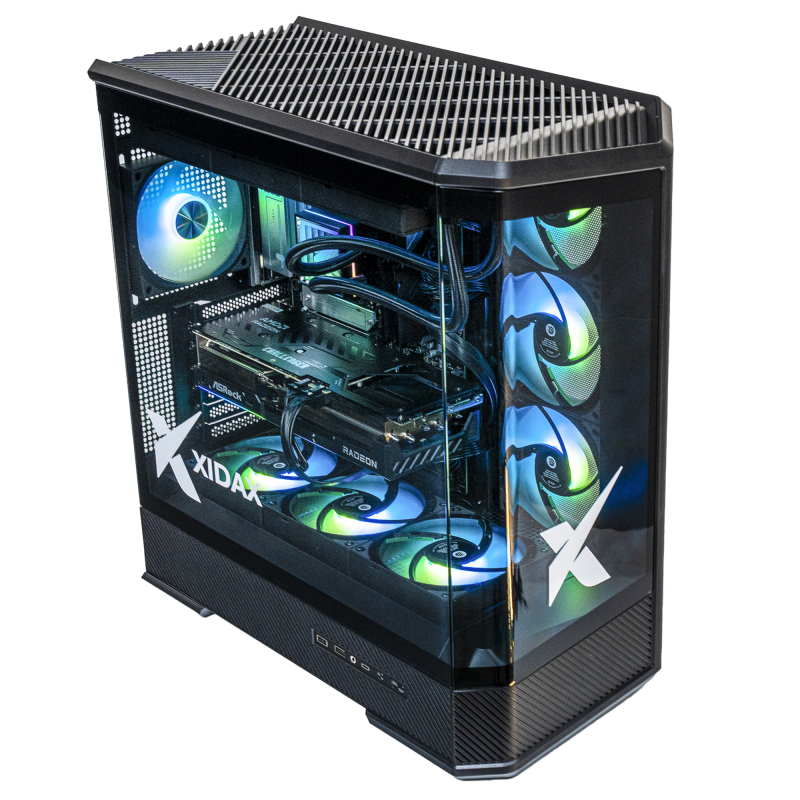 X-6 RX 9070XT + R7 9800X3D TENRAI BLACK 